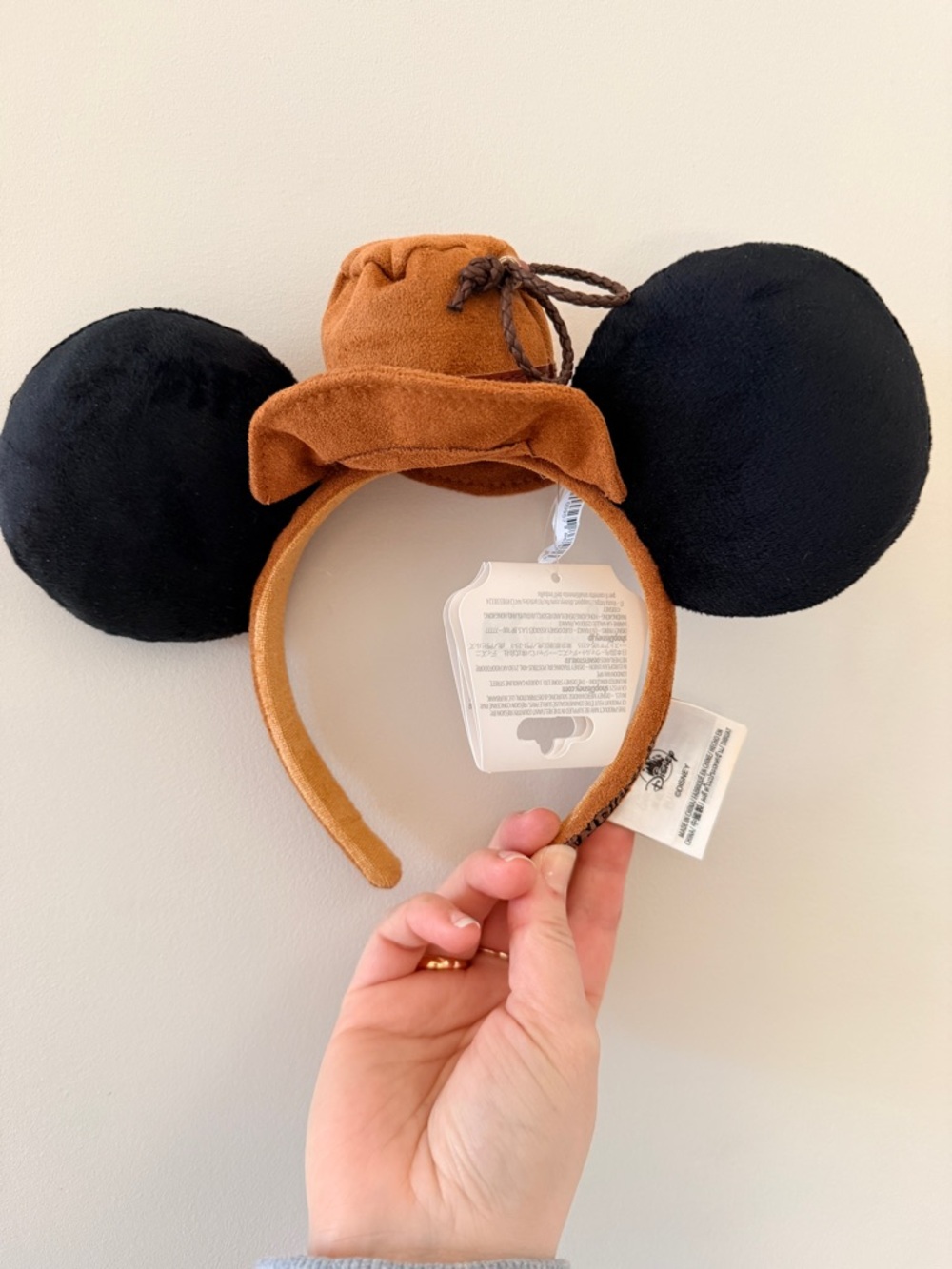 BNWT Indian Jones Disneyland Ears